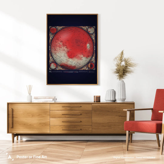 Eleanor Lutz: A Map of Mars Poster