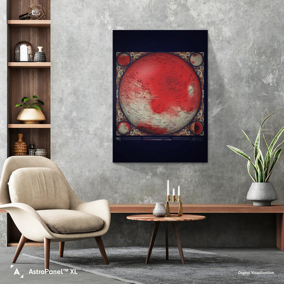 Eleanor Lutz: A Map of Mars Poster