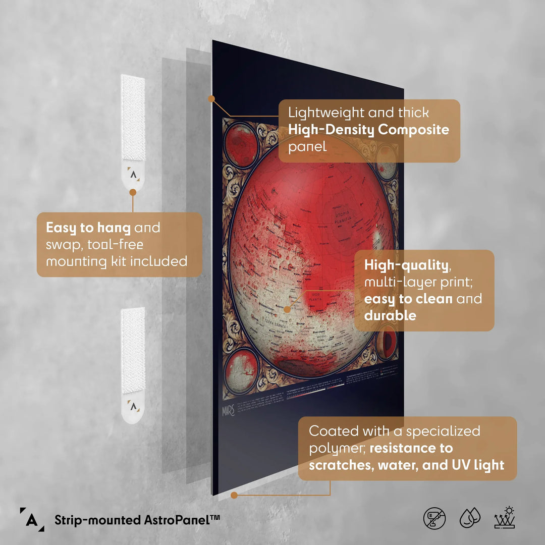 Eleanor Lutz: A Map of Mars Poster