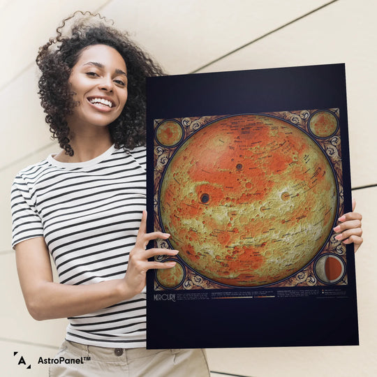 Eleanor Lutz: A Map of Mercury Poster