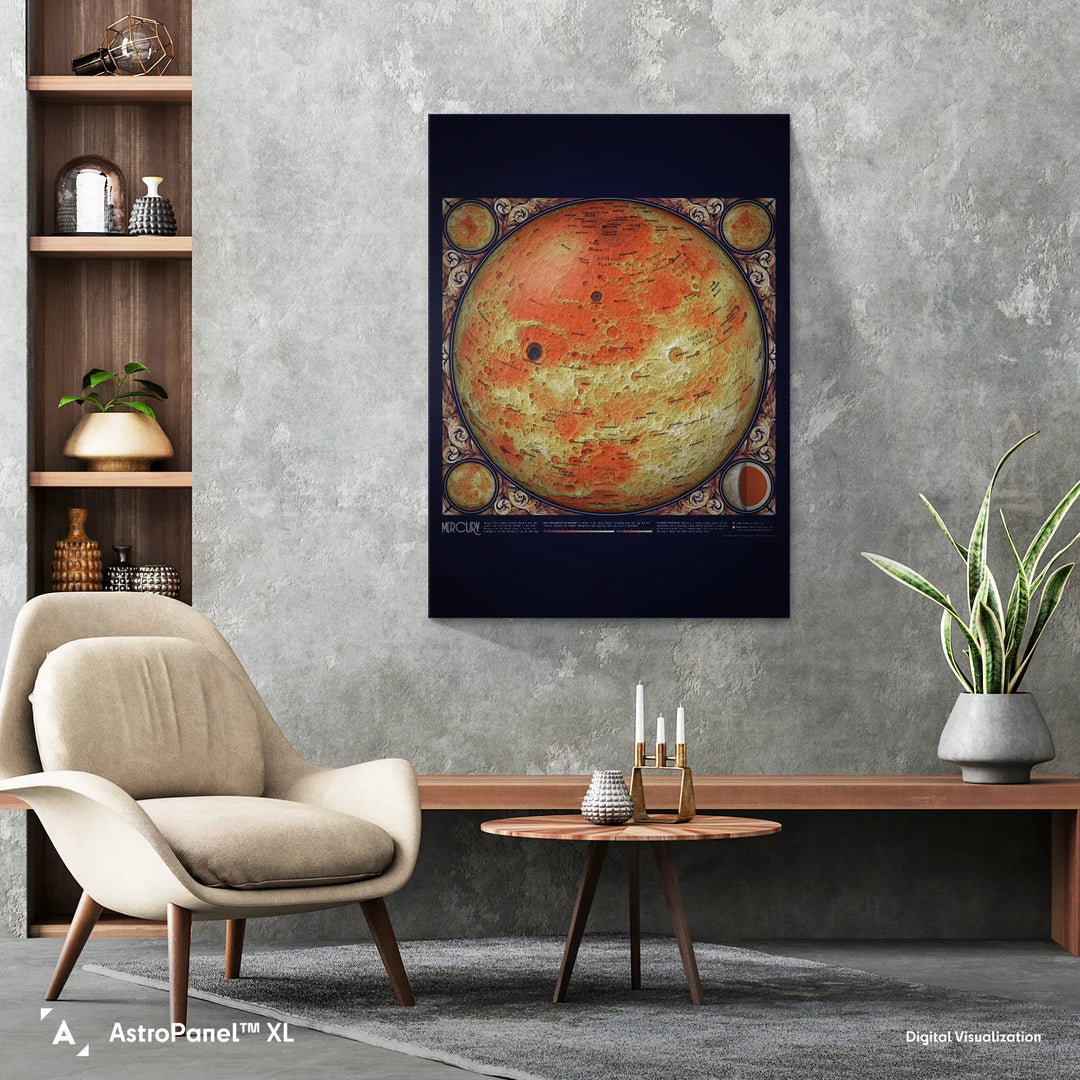 Eleanor Lutz: A Map of Mercury Poster