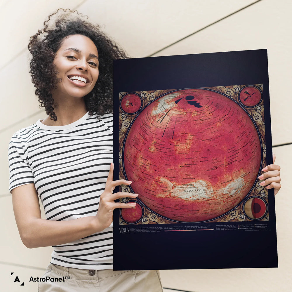 Eleanor Lutz: A Map of Venus Poster