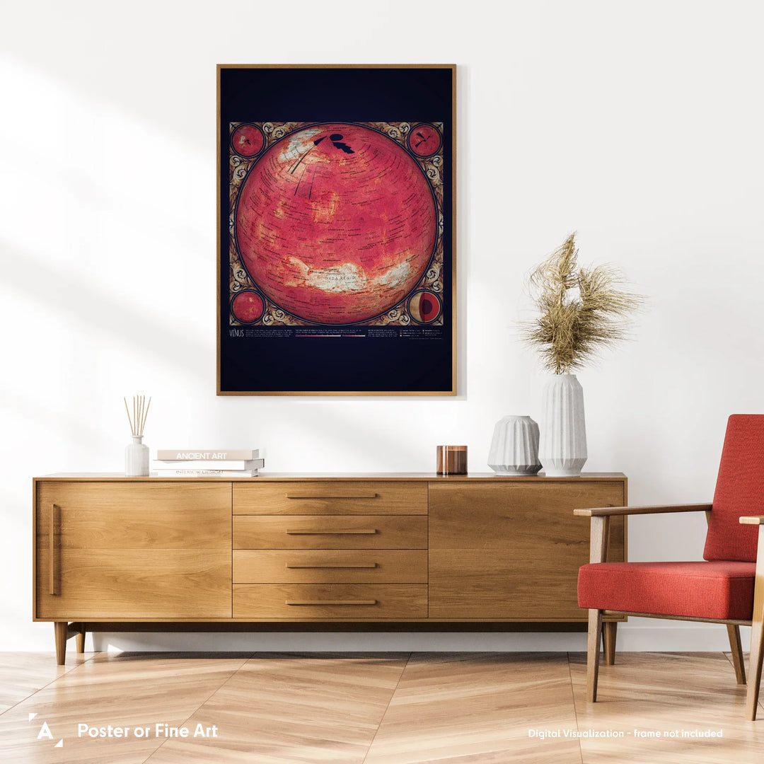 Eleanor Lutz: A Map of Venus Poster