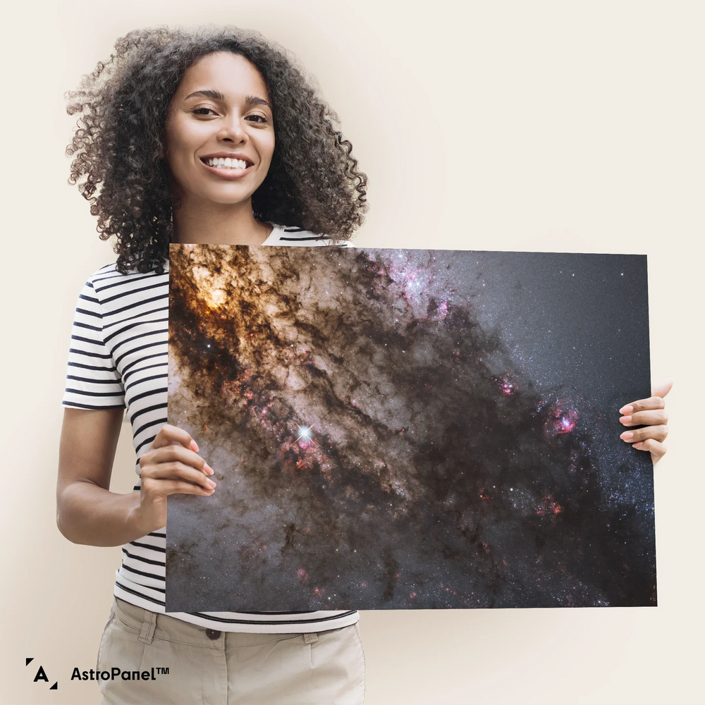 Active Centaurus A Galaxy Poster
