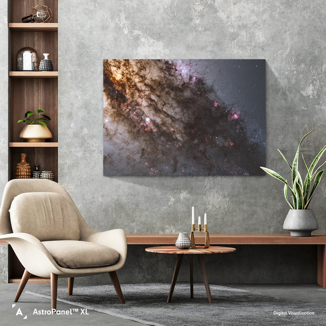 Active Centaurus A Galaxy Poster