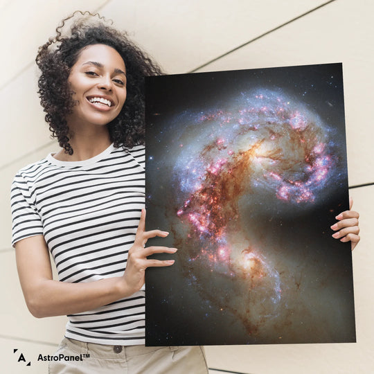 Antennae Galaxies NGC 4038 and NGC 4039 Poster