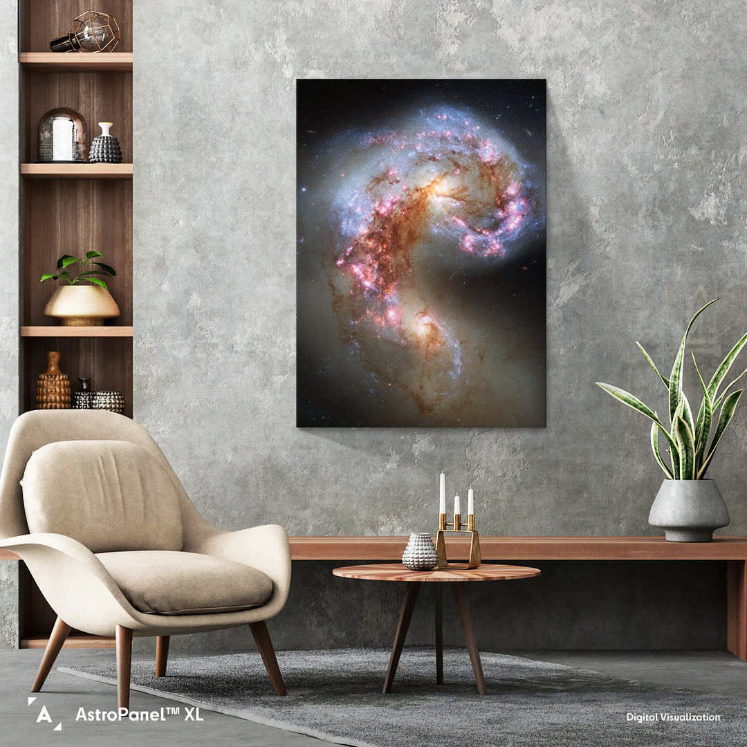 Antennae Galaxies NGC 4038 and NGC 4039 Poster