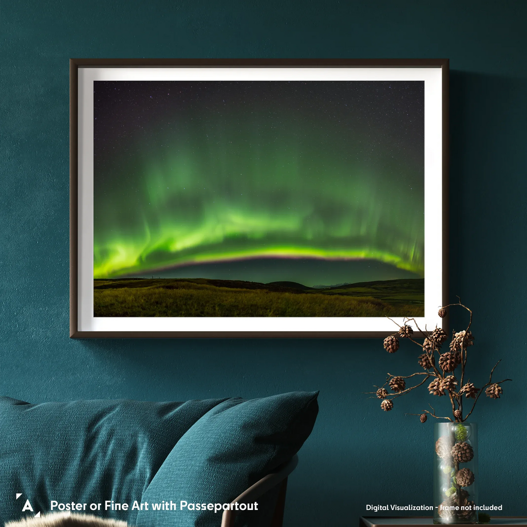 Bartosz Wojczyński: Aurora Panorama Poster