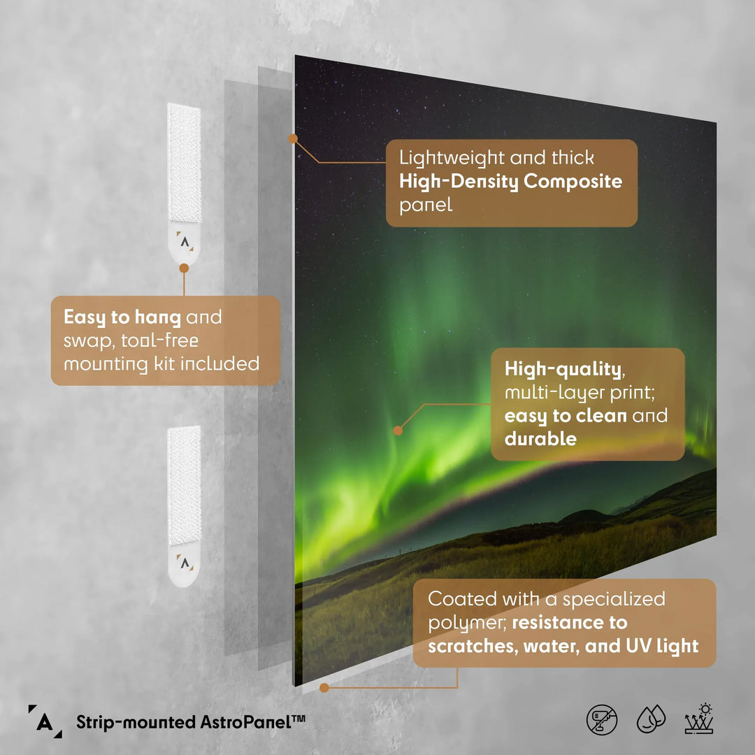 Bartosz Wojczyński: Aurora Panorama Poster