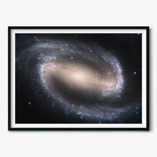 Barred Spiral Galaxy (NGC1300) Poster