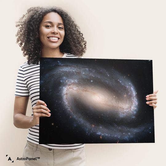 Barred Spiral Galaxy (NGC1300) Poster