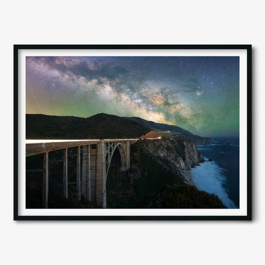 Marcin Zajac: Bixby Bridge Poster