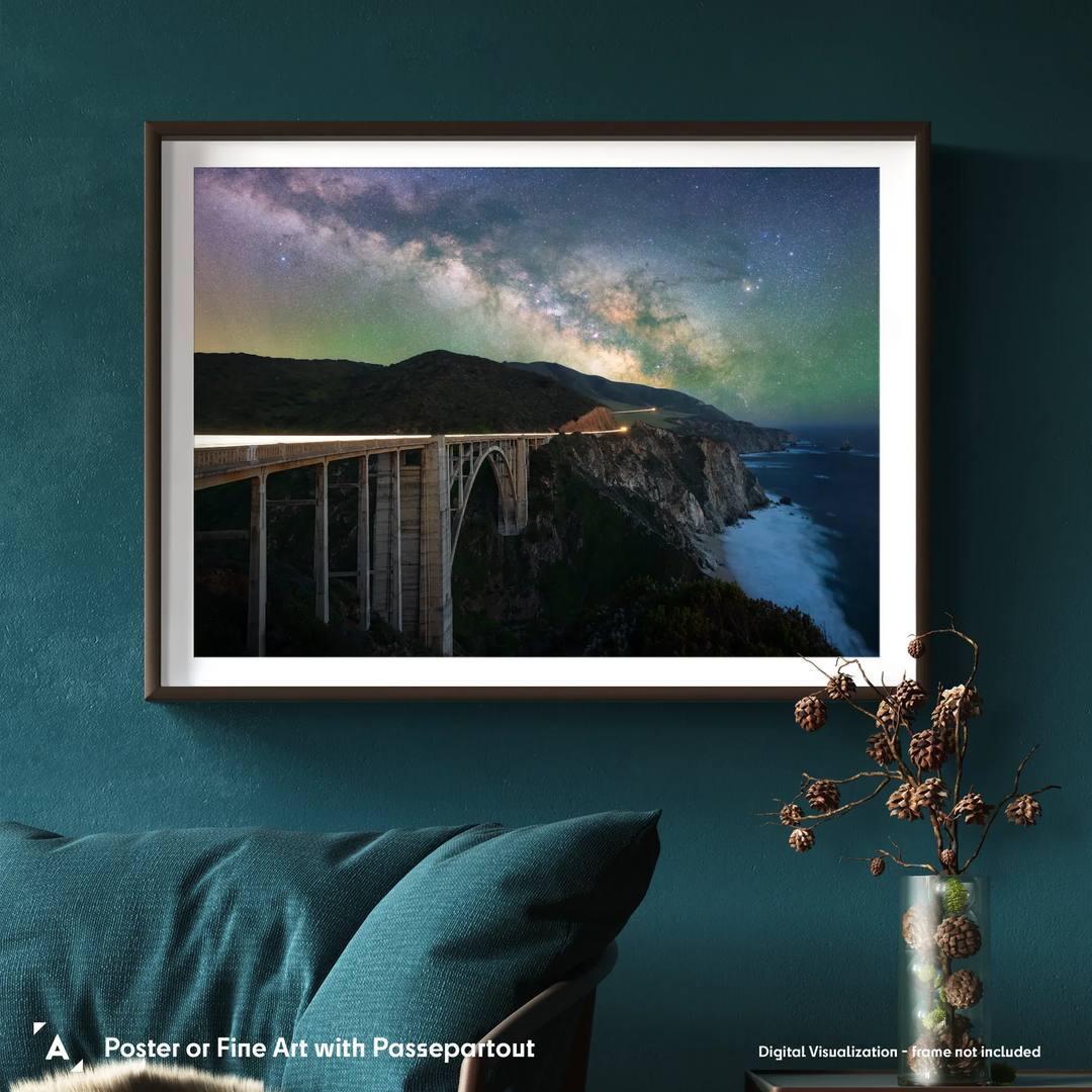 Marcin Zajac: Bixby Bridge Poster