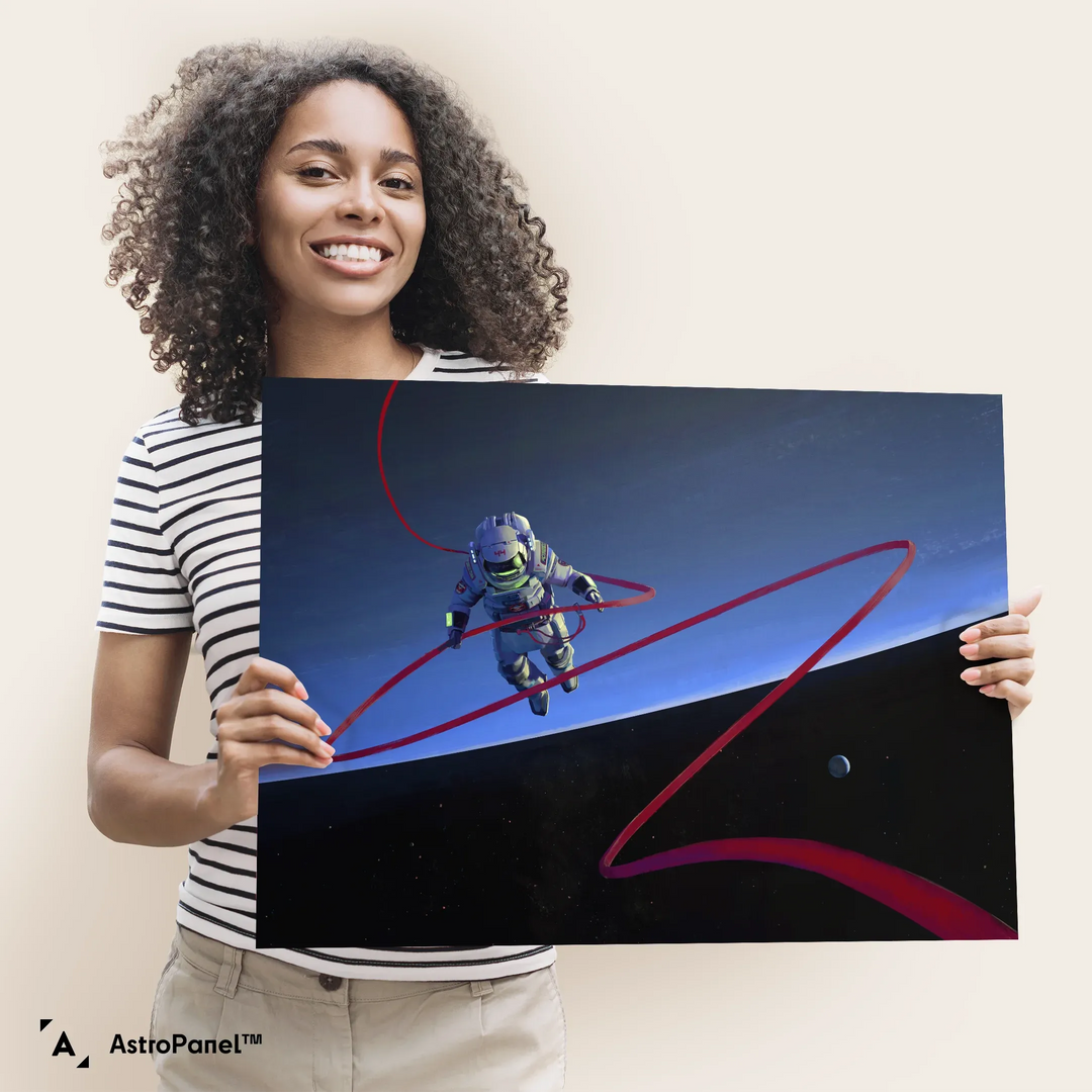 Maciej Rebisz: Black Ocean and Astronaut Poster