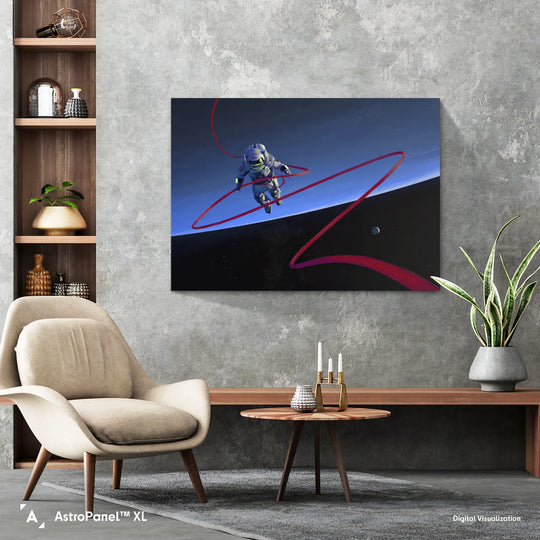 Maciej Rebisz: Black Ocean and Astronaut Poster