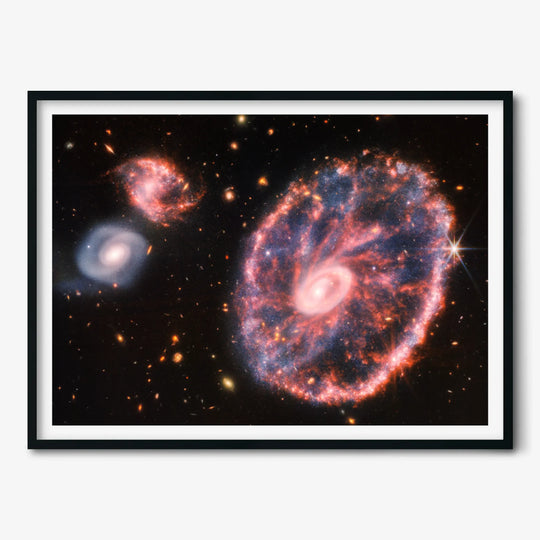 Cartwheel Galaxy Poster