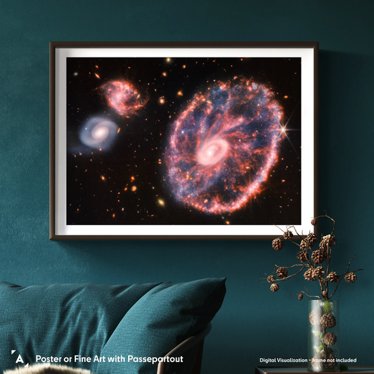 Cartwheel Galaxy Poster