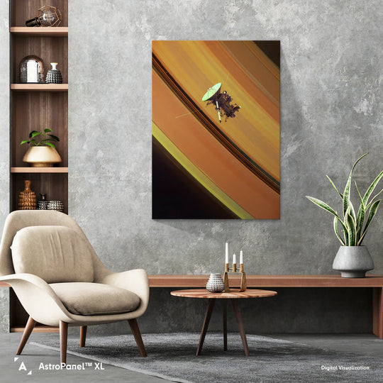 Maciej Rebisz: Cassini at Saturn Poster