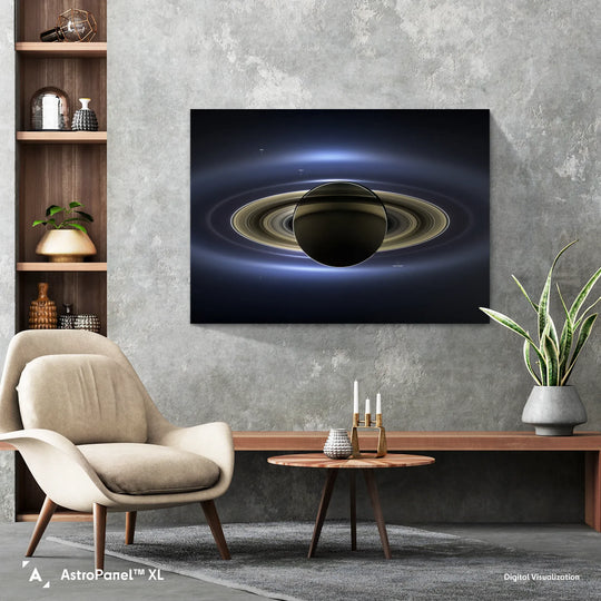 Cassini’s Pale Blue Dot Poster