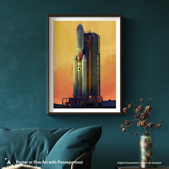 Maciej Rebisz: Cassini-Titan Poster