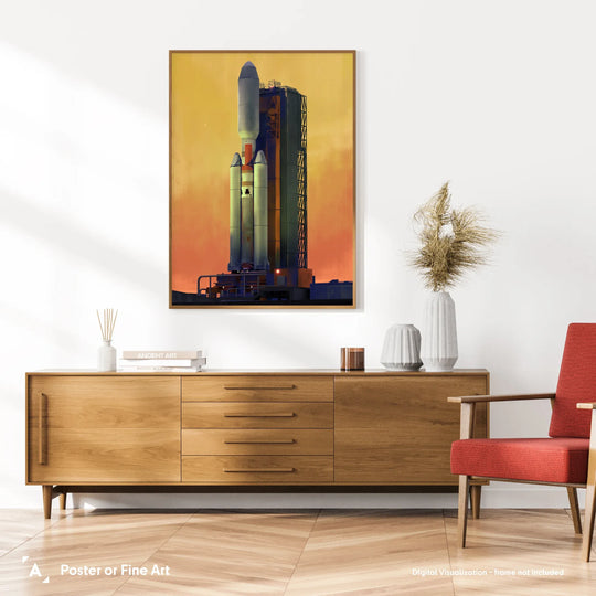 Maciej Rebisz: Cassini-Titan Poster