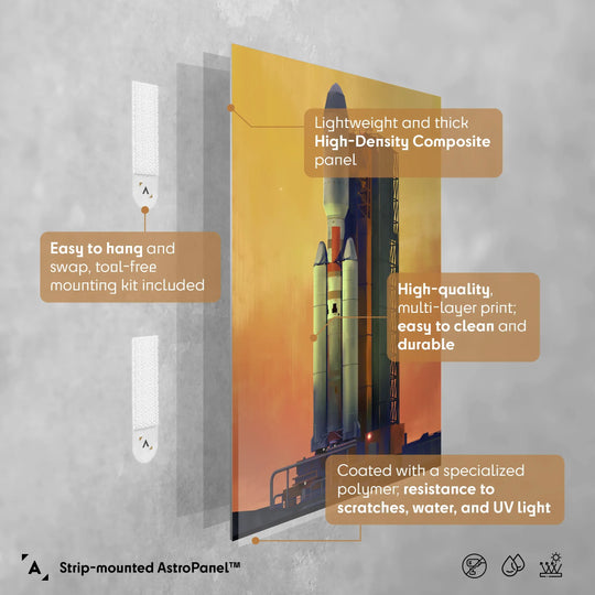 Maciej Rebisz: Cassini-Titan Poster