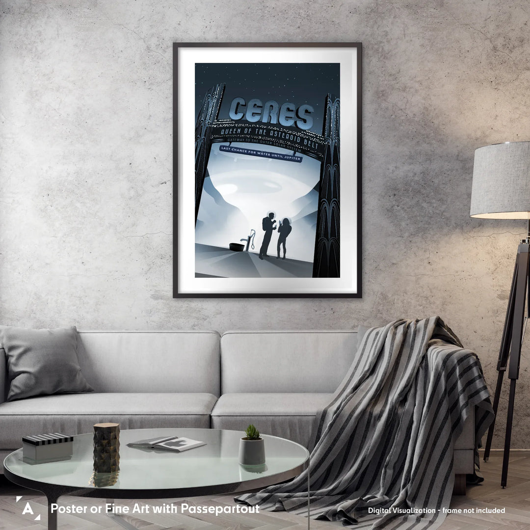 Ceres: NASA Visions of the Future Poster