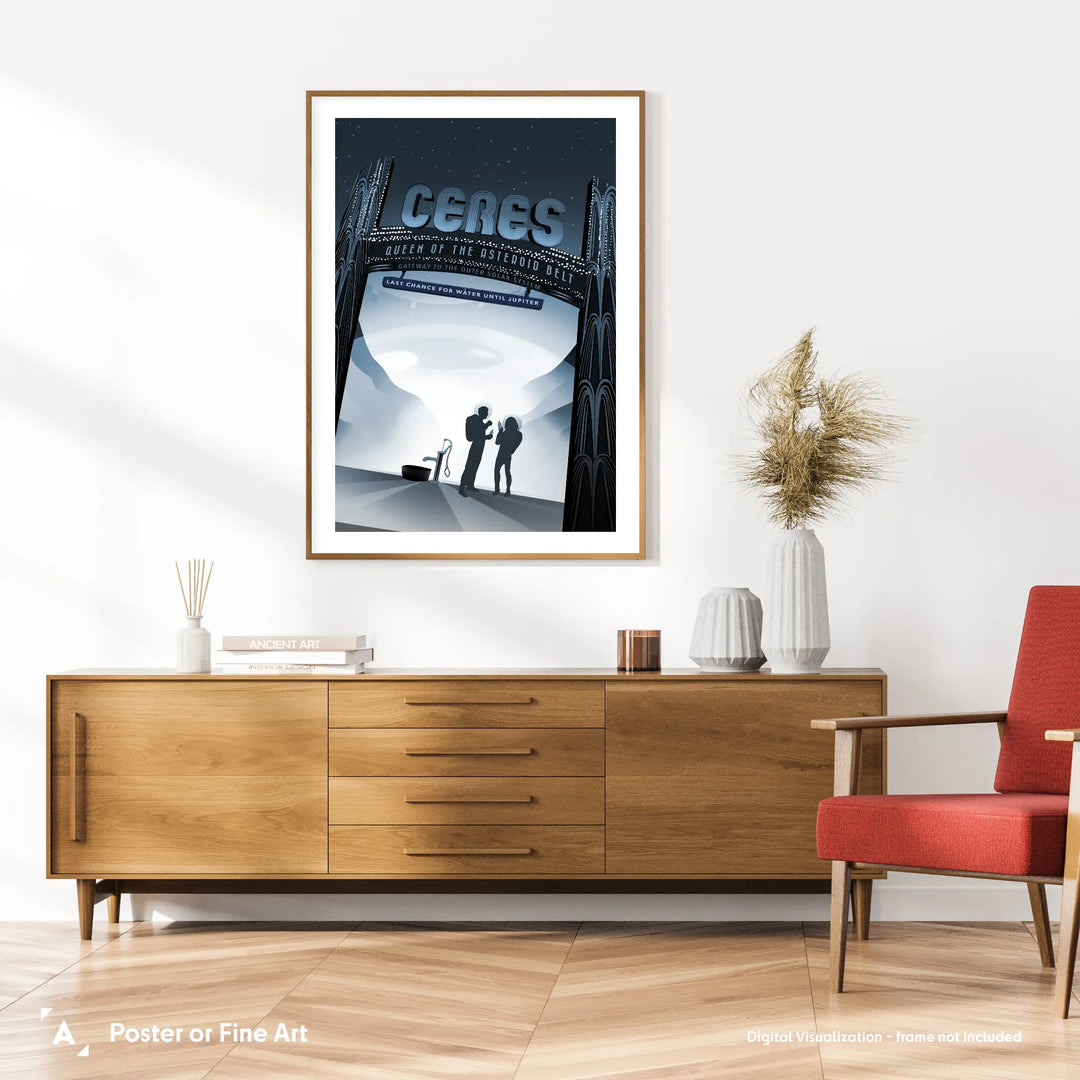 Ceres: NASA Visions of the Future Poster