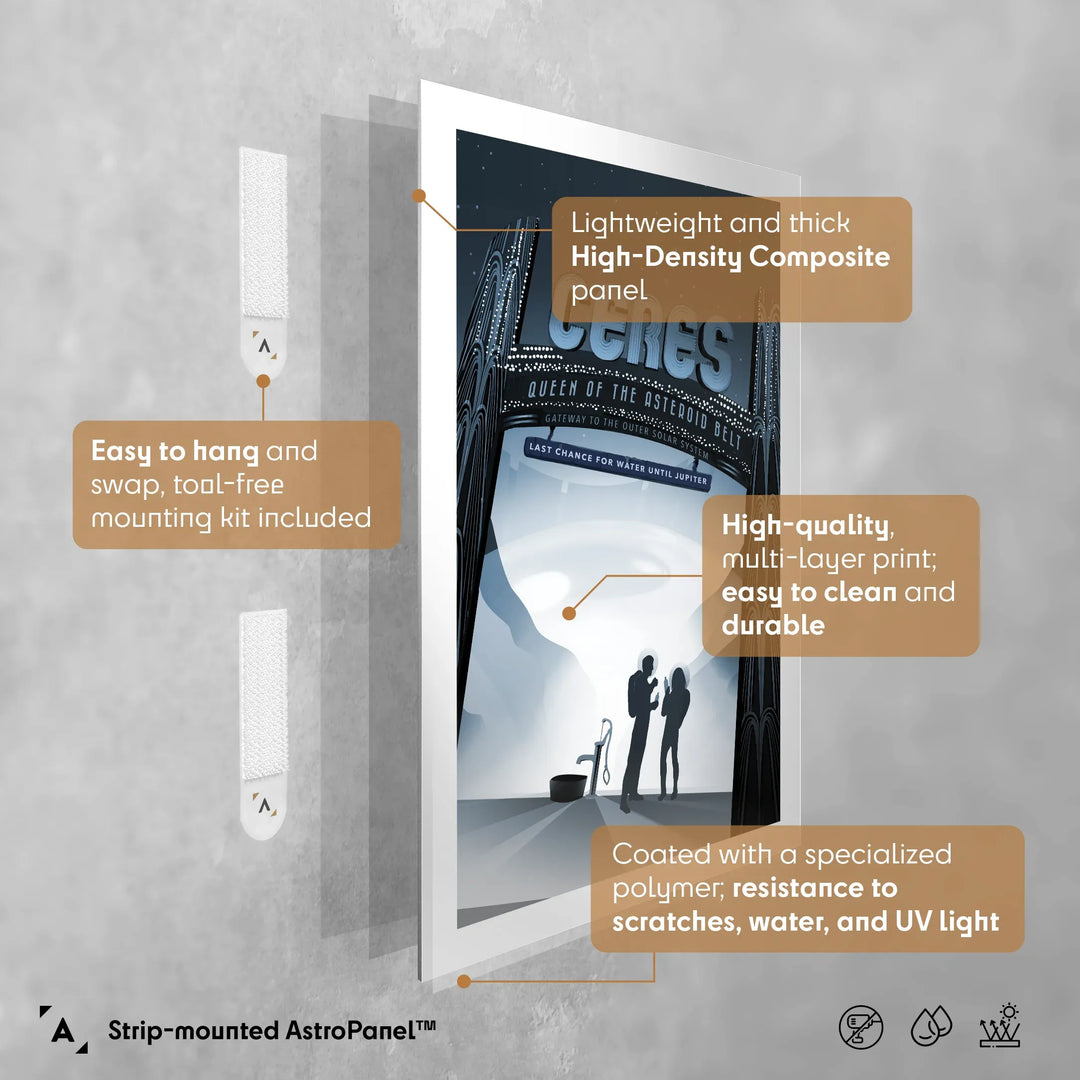 Ceres: NASA Visions of the Future Poster