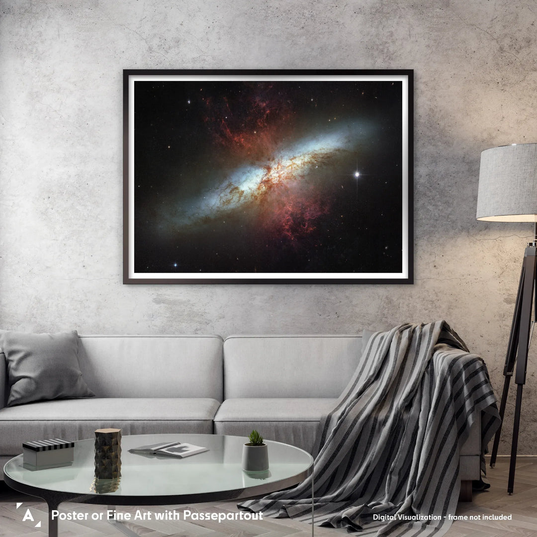 Cigar Galaxy M82 Poster