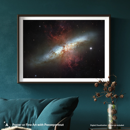 Cigar Galaxy M82 Poster