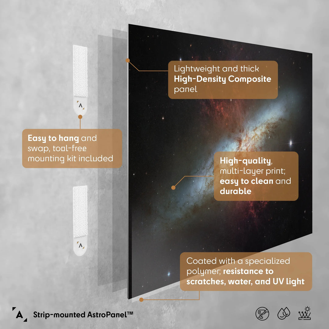 Cigar Galaxy M82 Poster