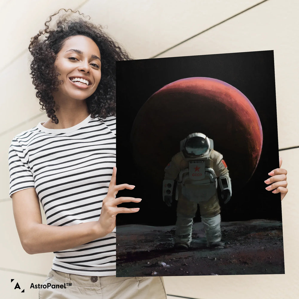 Cosmonaut on Phobos Poster