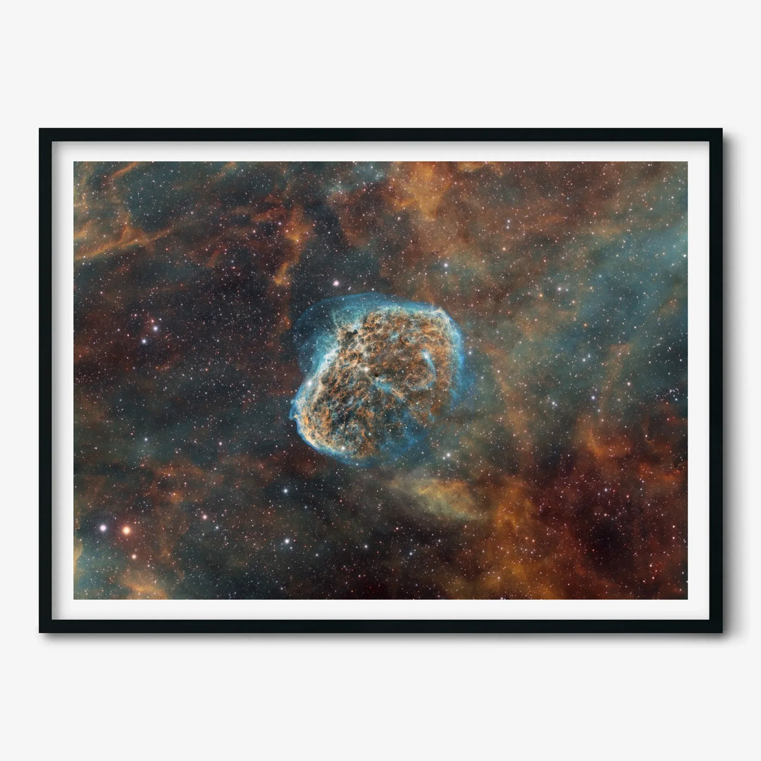 Bogdan Jarzyna: Crescent Nebula (NGC 6888) Poster