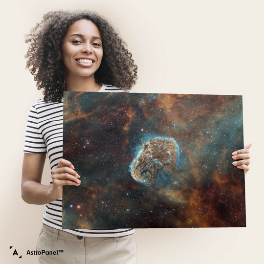 Bogdan Jarzyna: Crescent Nebula (NGC 6888) Poster
