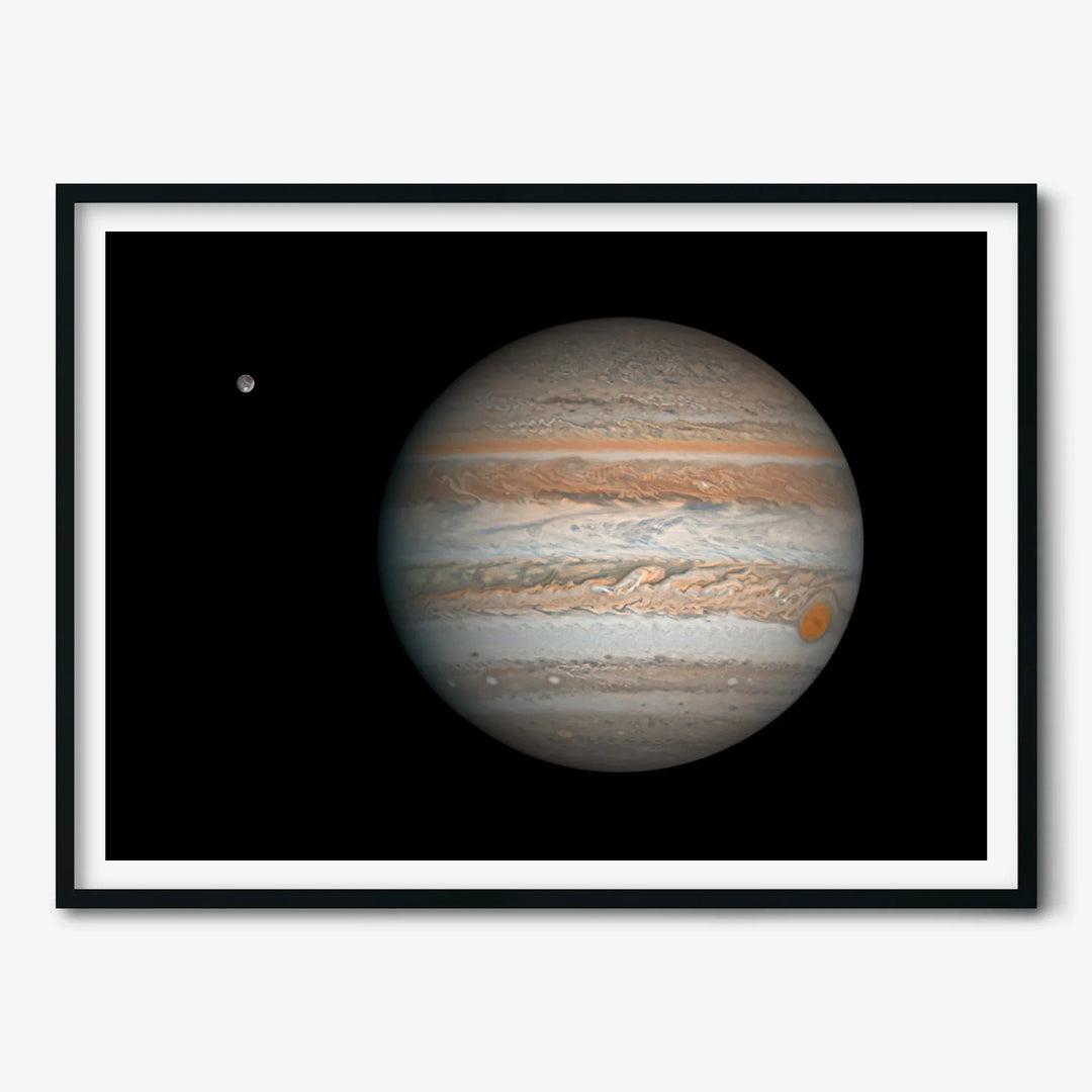 Damian Peach: Jupiter with Ganymede Poster