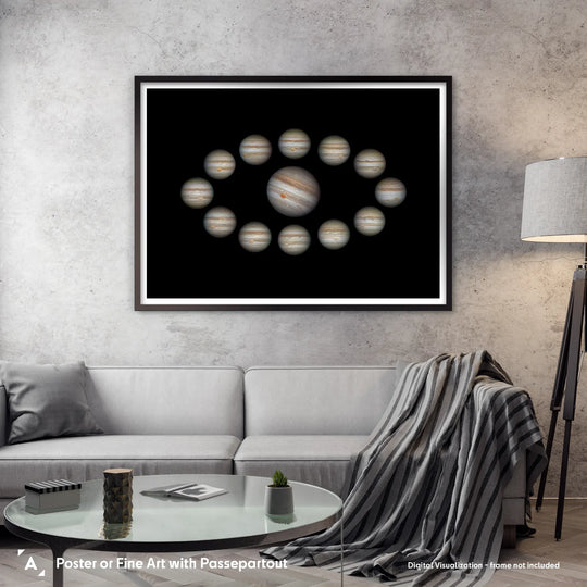 Damian Peach: Jupiter 2003-2015 Poster