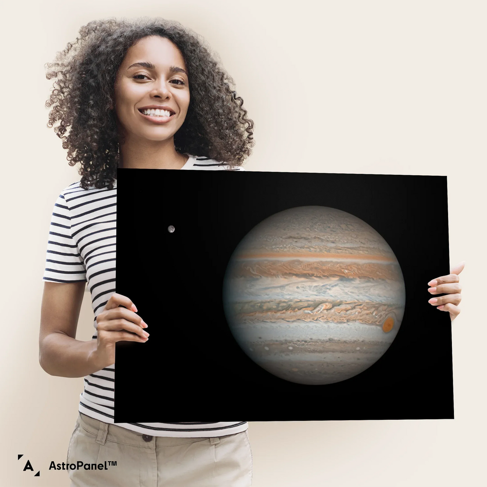 Damian Peach: Jupiter with Ganymede Poster