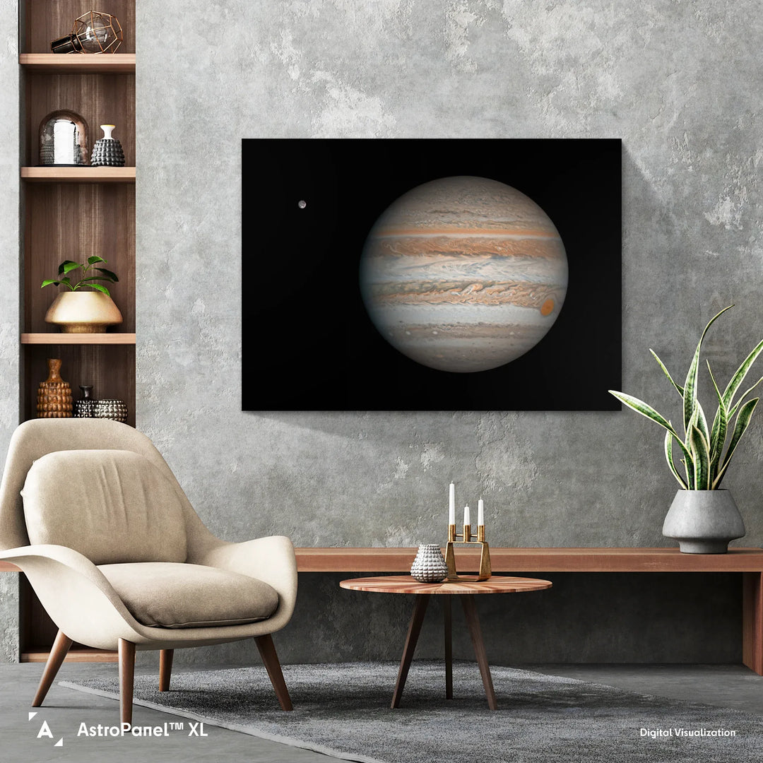 Damian Peach: Jupiter with Ganymede Poster