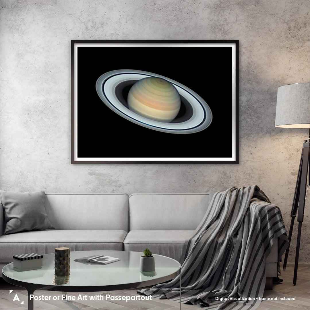 Damian Peach: Saturn Poster