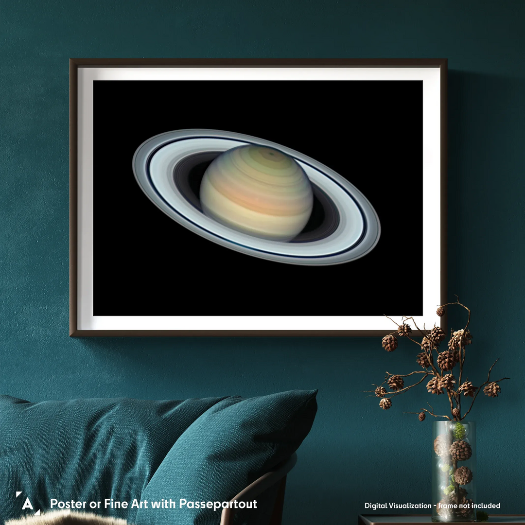 Damian Peach: Saturn Poster