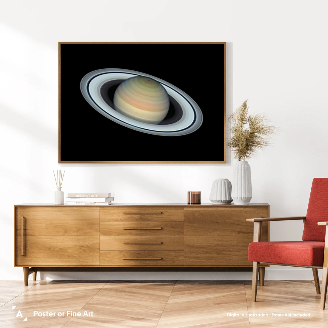 Damian Peach: Saturn Poster