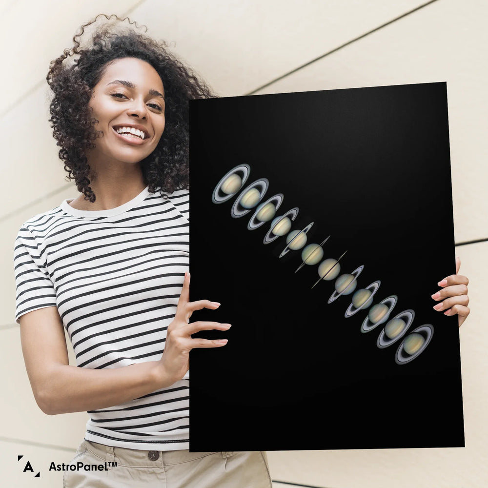 Damian Peach: The beauty of Saturn's rings Poster