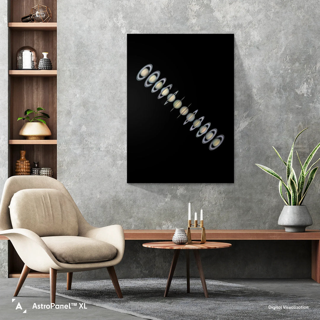 Damian Peach: The beauty of Saturn's rings Poster