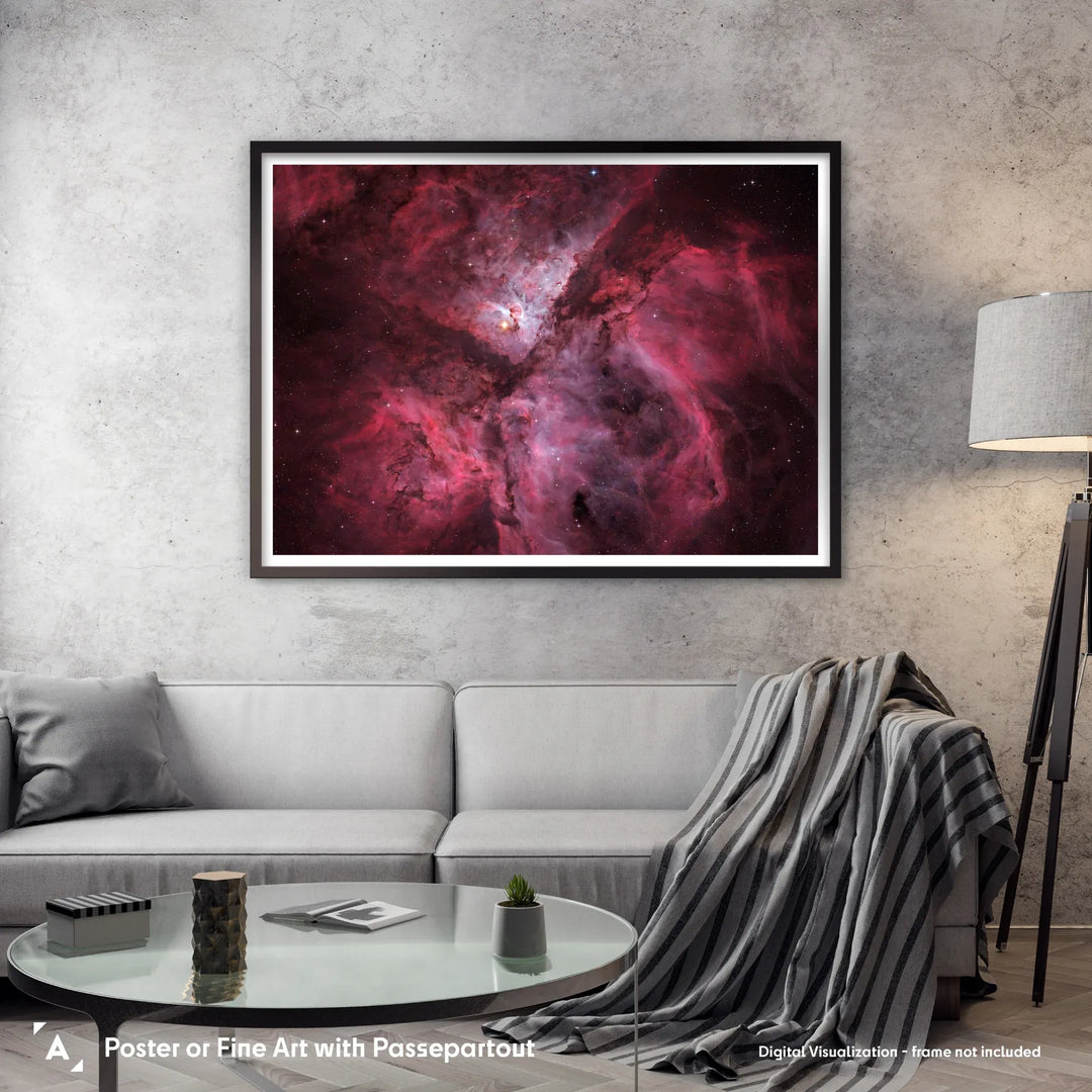Damian Peach: The Eta Carinae Nebula (NGC 3372) Poster