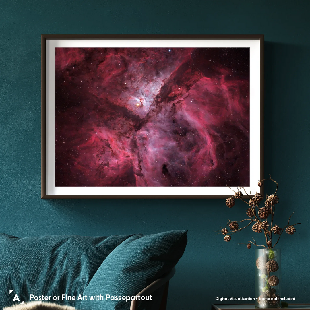 Damian Peach: The Eta Carinae Nebula (NGC 3372) Poster