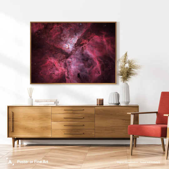Damian Peach: The Eta Carinae Nebula (NGC 3372) Poster