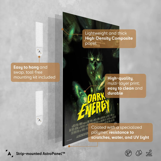 Dark Energy: NASA Galaxy of Horrors Poster