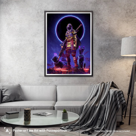 Maciej Rebisz: Dark Star Cats Poster