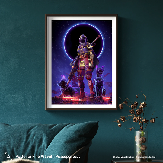 Maciej Rebisz: Dark Star Cats Poster